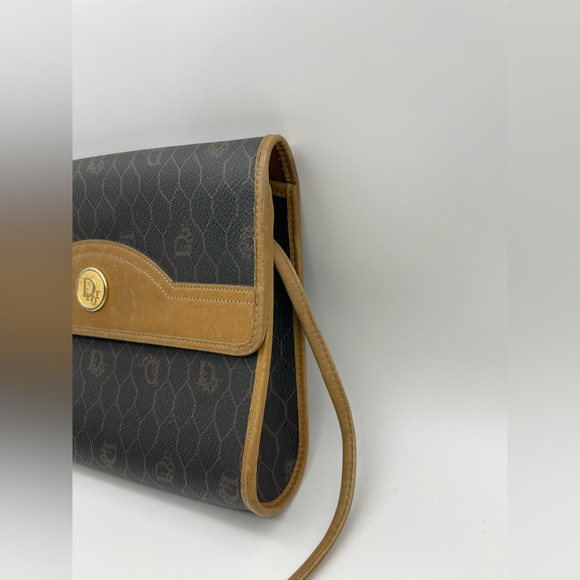 VINTAGE CHRISTIAN DIOR HONEYCOMB CROSSBODY - Picture 7 of 15